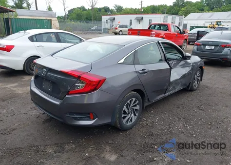 2016 Honda Civic Ex from USA, damaged, VIN 19XFC2F73GE094541